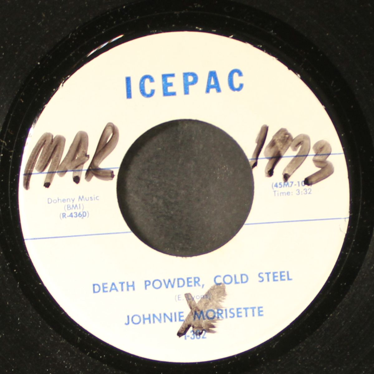 death powder, cold steel / my change done come by JOHNNIE MORISETTE