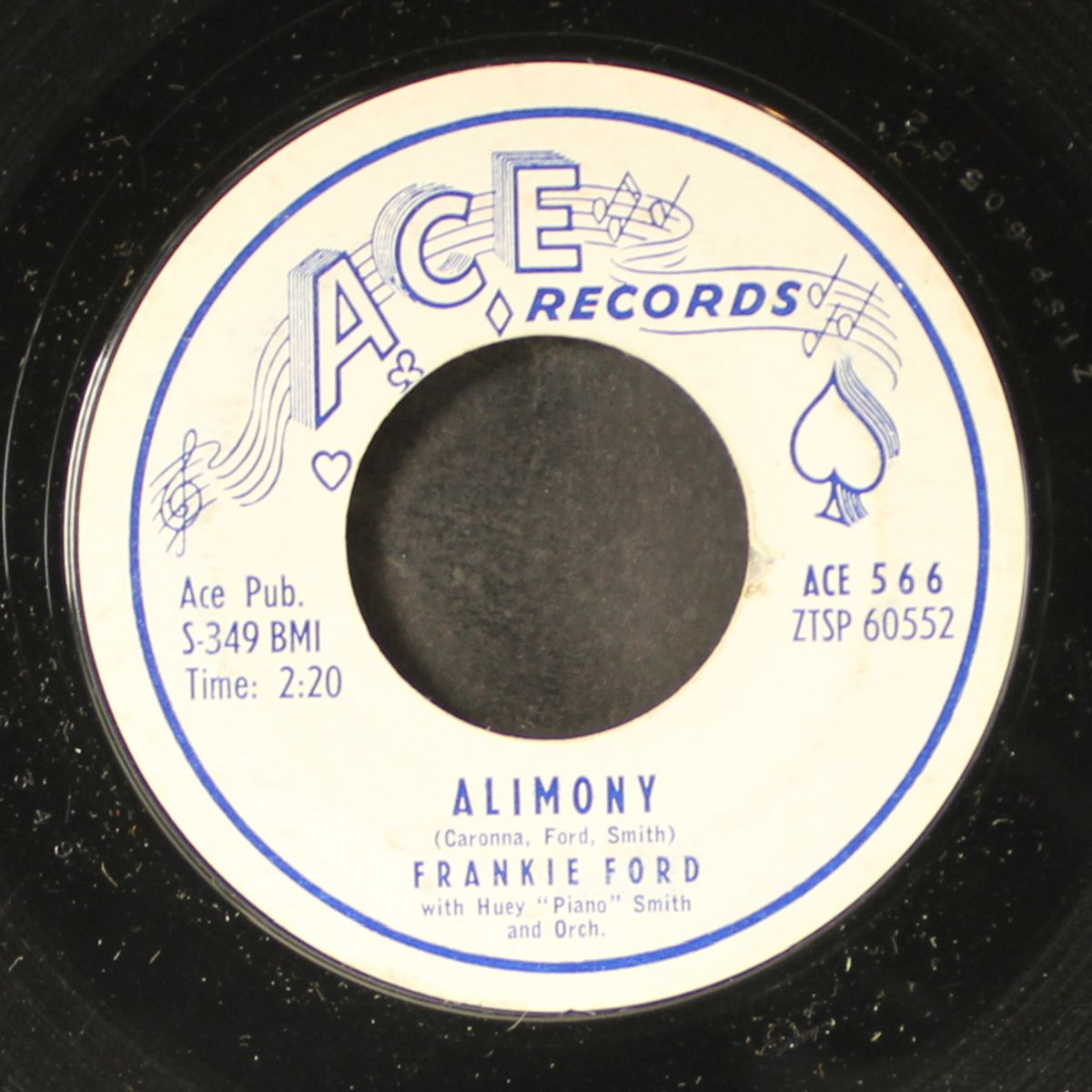 alimony / can't tell my heart by FRANKIE FORD