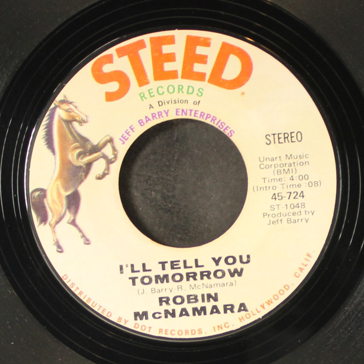 lay a little lovin' on me / i'll tell you tomorrow by ROBIN MCNAMARA