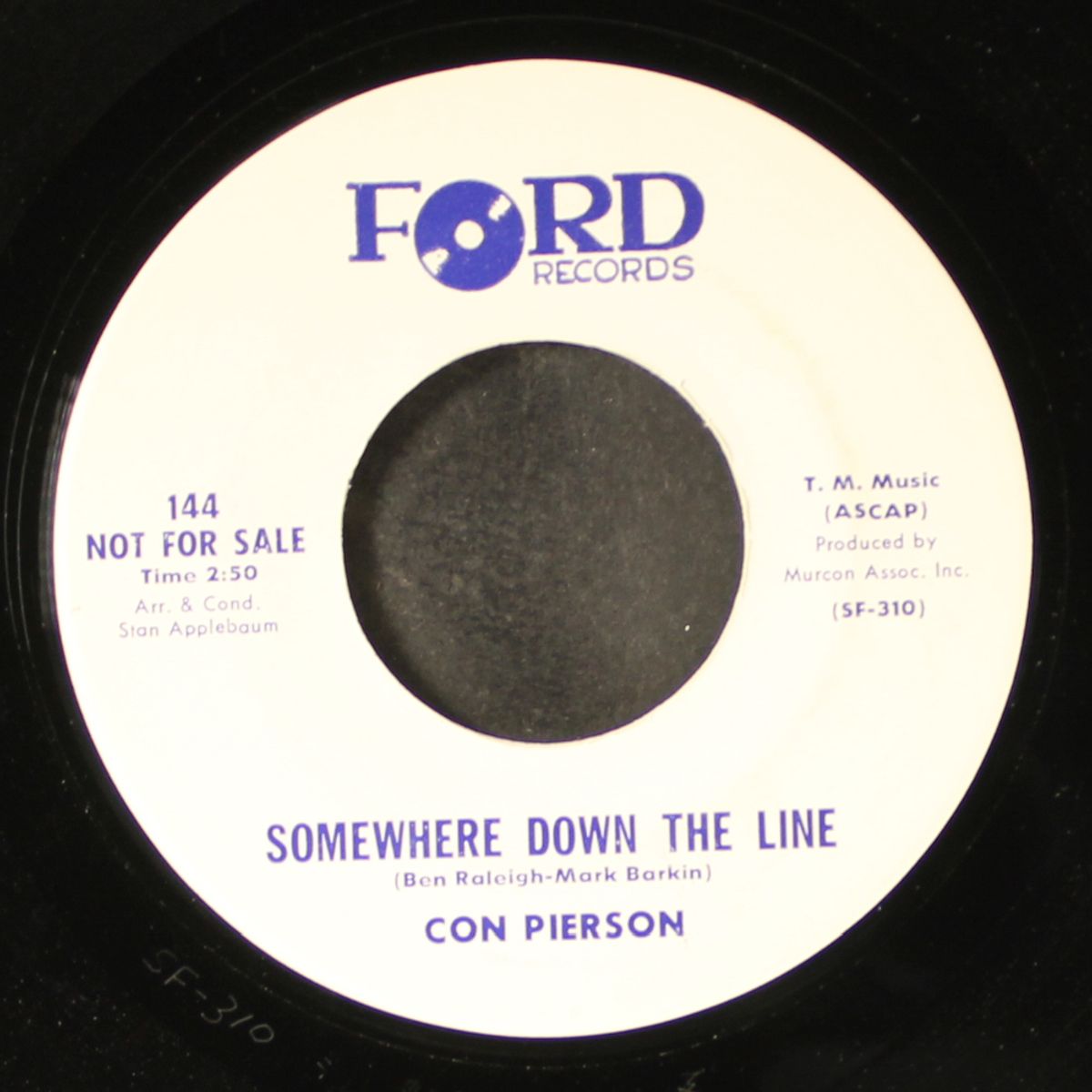poetry in motion / somewhere down the line by CON PIERSON
