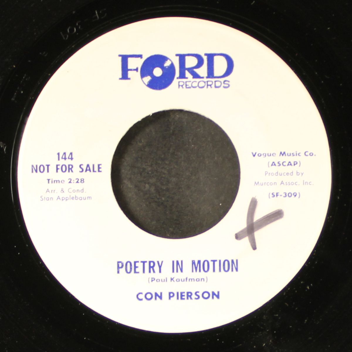 poetry in motion / somewhere down the line by CON PIERSON