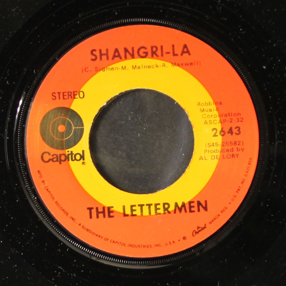 shangri-la / when summer ends by LETTERMEN