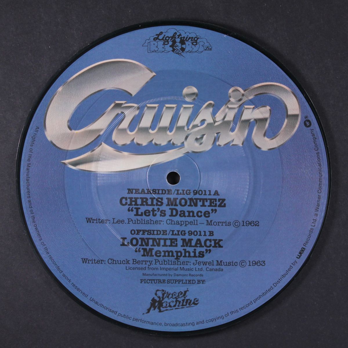 let's dance / memphis by CHRIS MONTEZ / LONNIE MACK