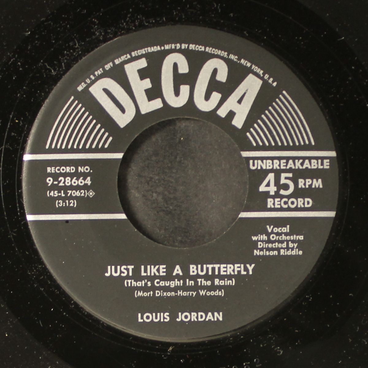 just like a butterfly / it's better to wait for love by LOUIS JORDAN