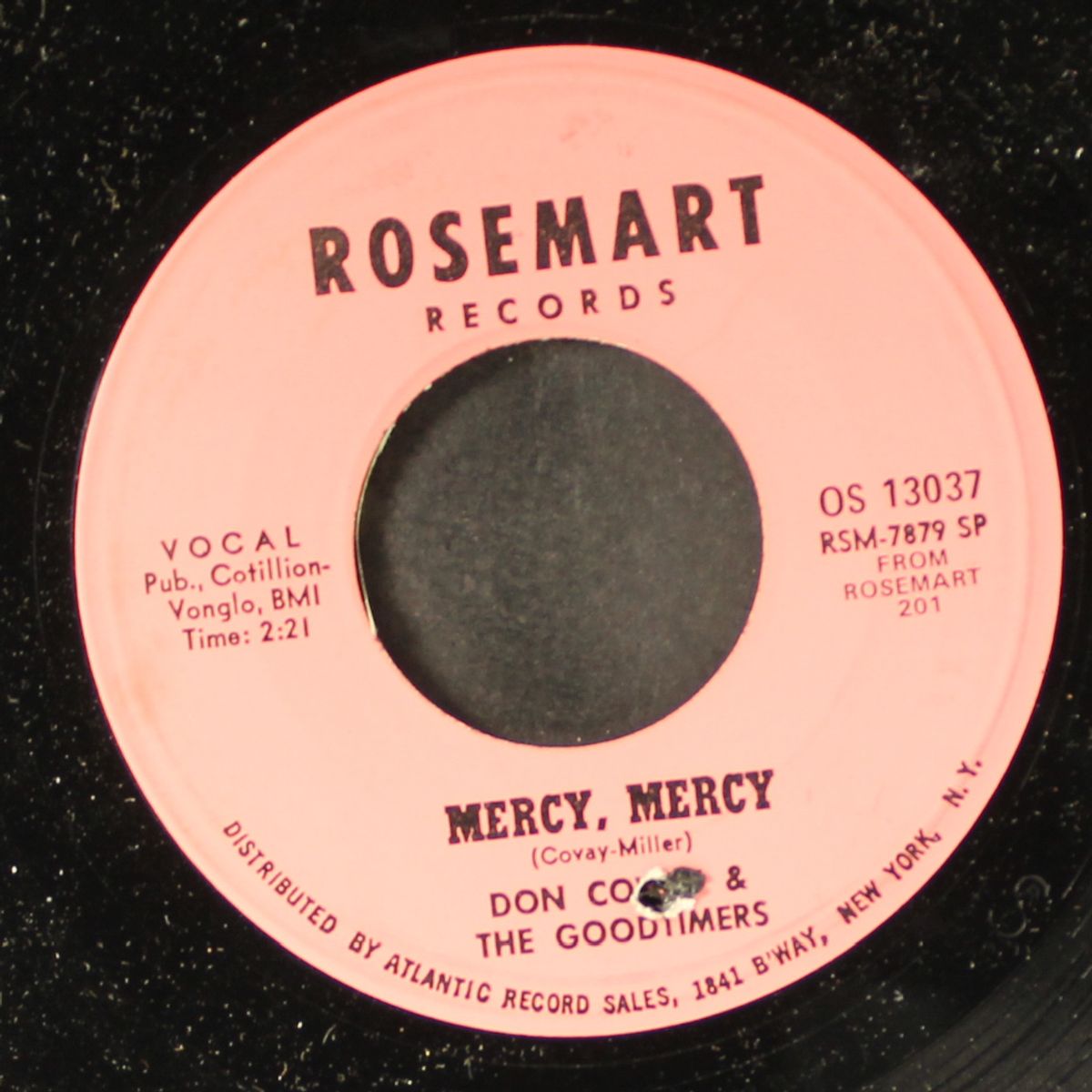 seesaw / mercy, mercy by DON COVAY & GOODTIMERS