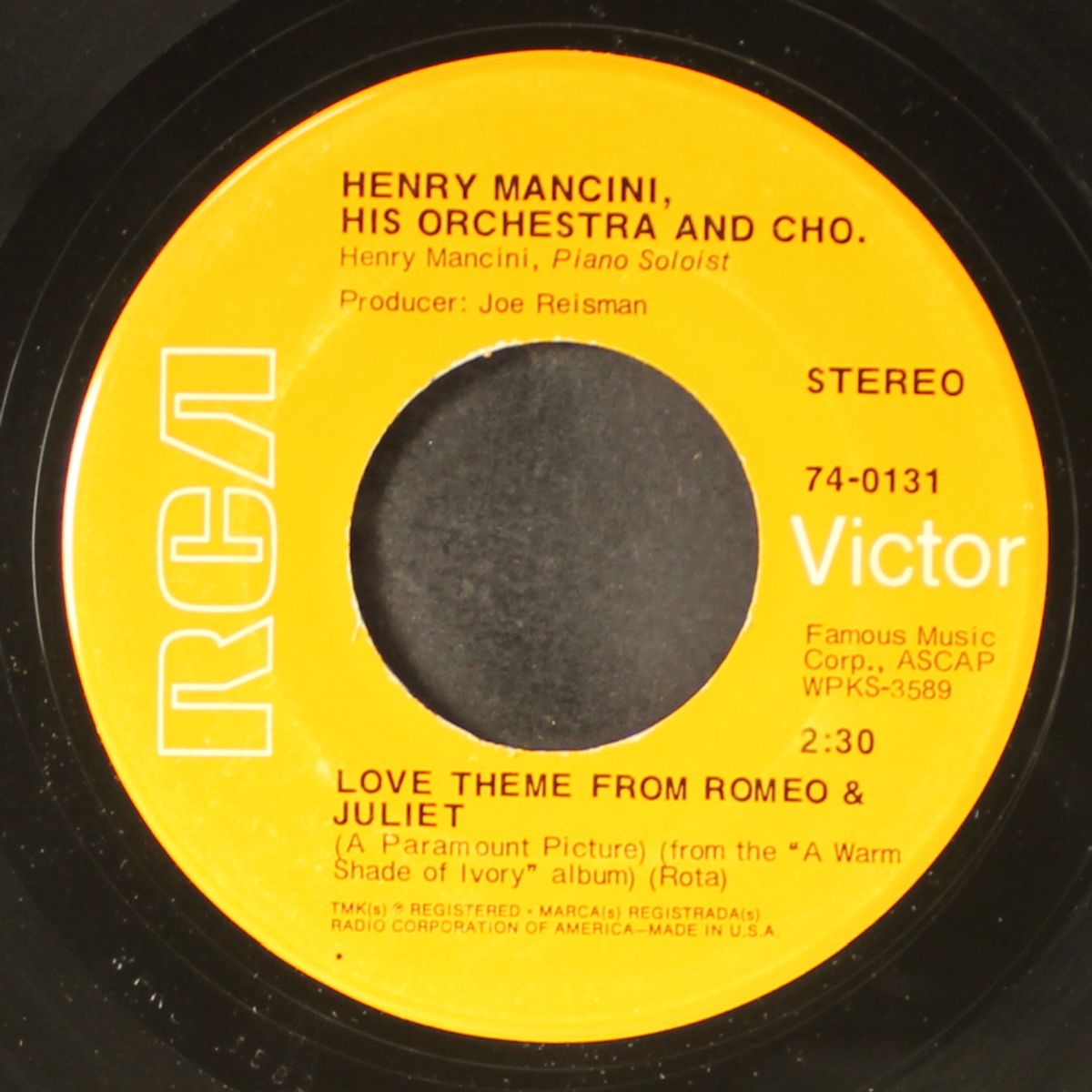 the windmills of your mind / love theme from romeo & juliet by HENRY MANCINI