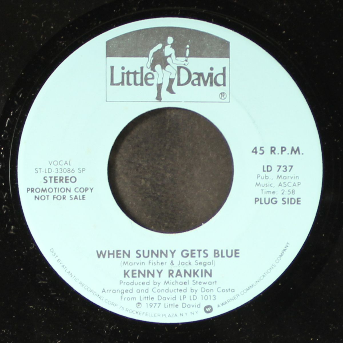 when sunny gets blue / i love you by KENNY RANKIN