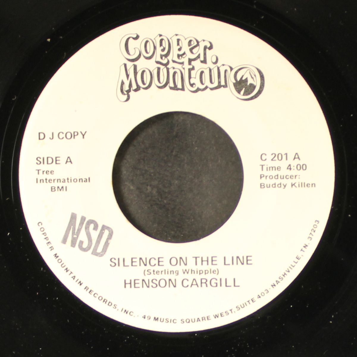 silence on the line / forever in blue jeans by HENSON CARGILL