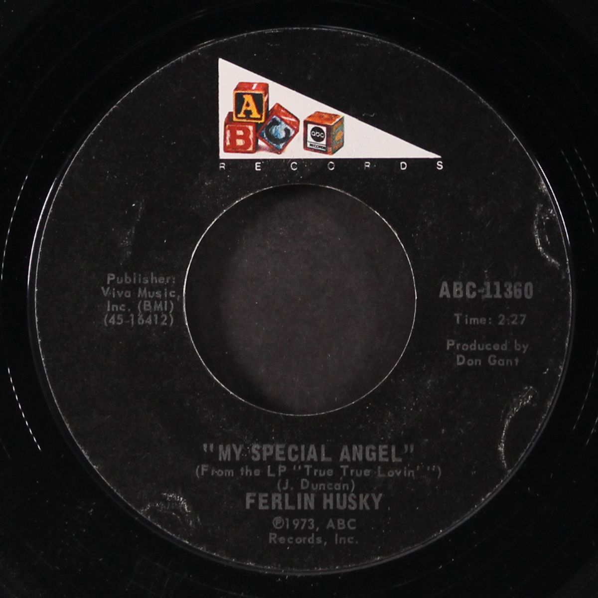 between me and blue / my special angel by FERLIN HUSKY