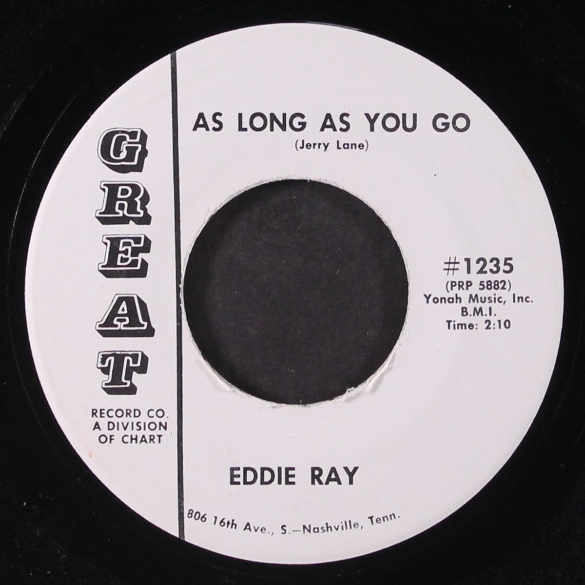 reassuring love / as long as you go by EDDIE RAY