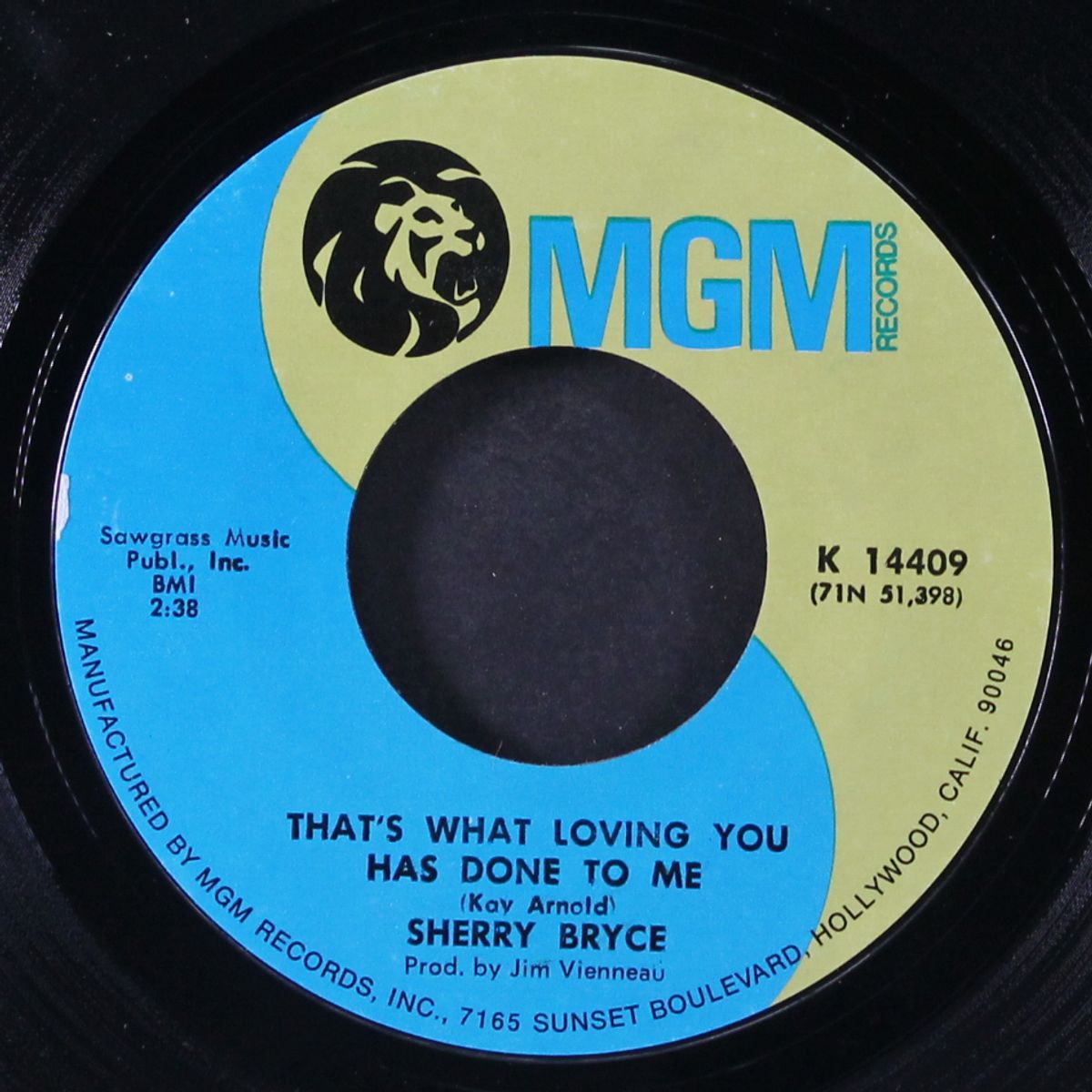 that's what loving you has done to me / one more time by SHERRY BRYCE