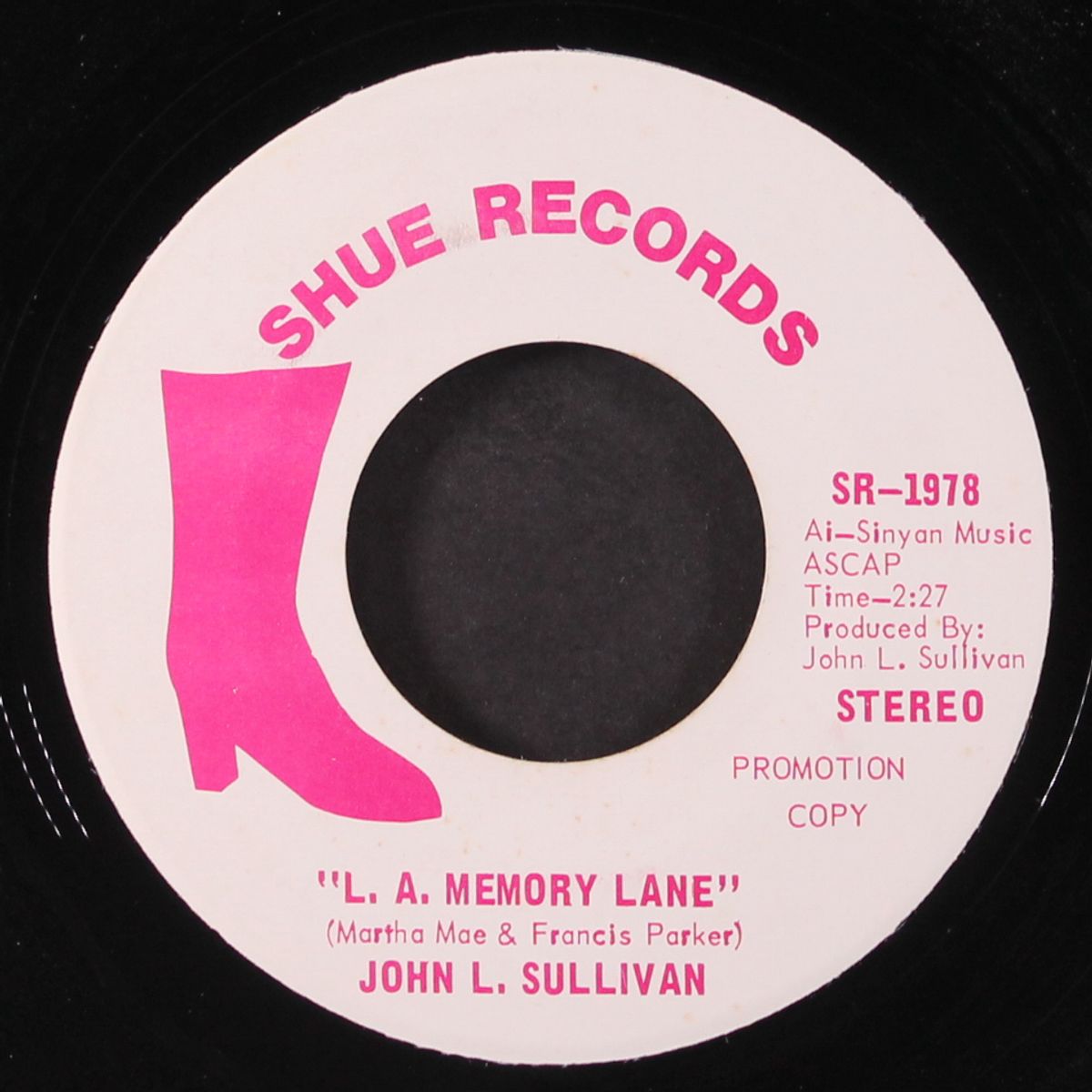 l.a. memory lane / wait 'till i get my hands on you by JOHN L. SULLIVAN