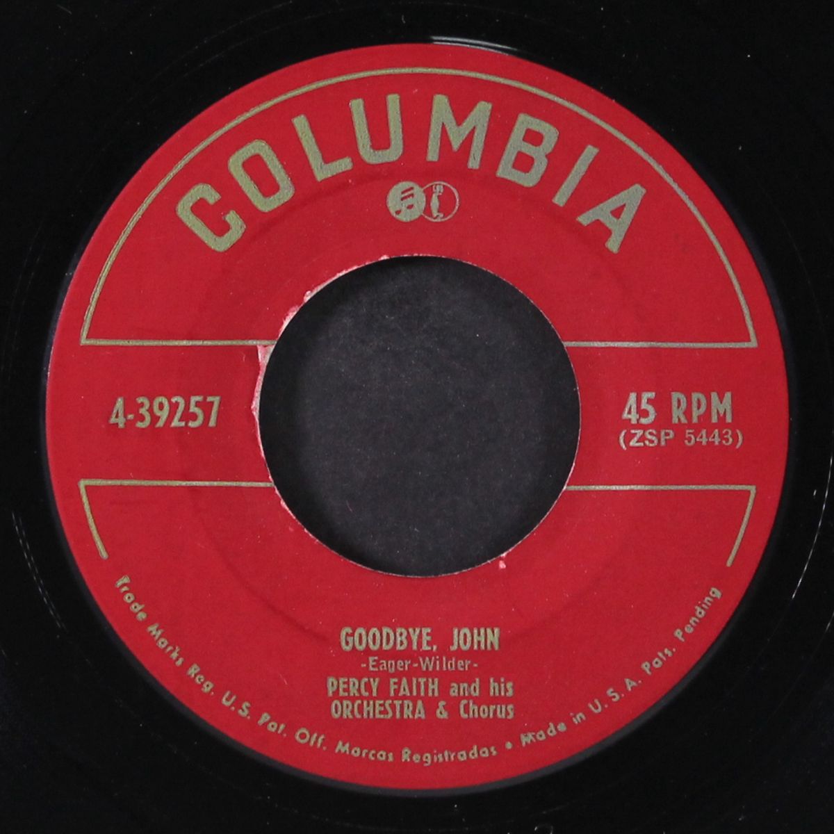 no one but you / goodbye, john by PERCY FAITH
