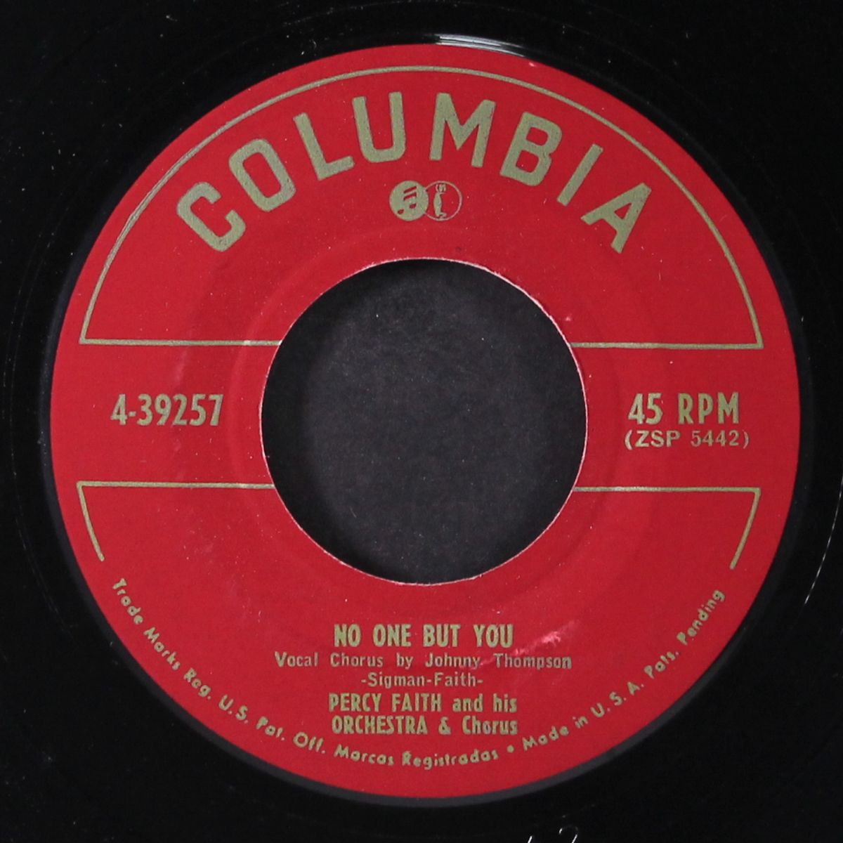 no one but you / goodbye, john by PERCY FAITH