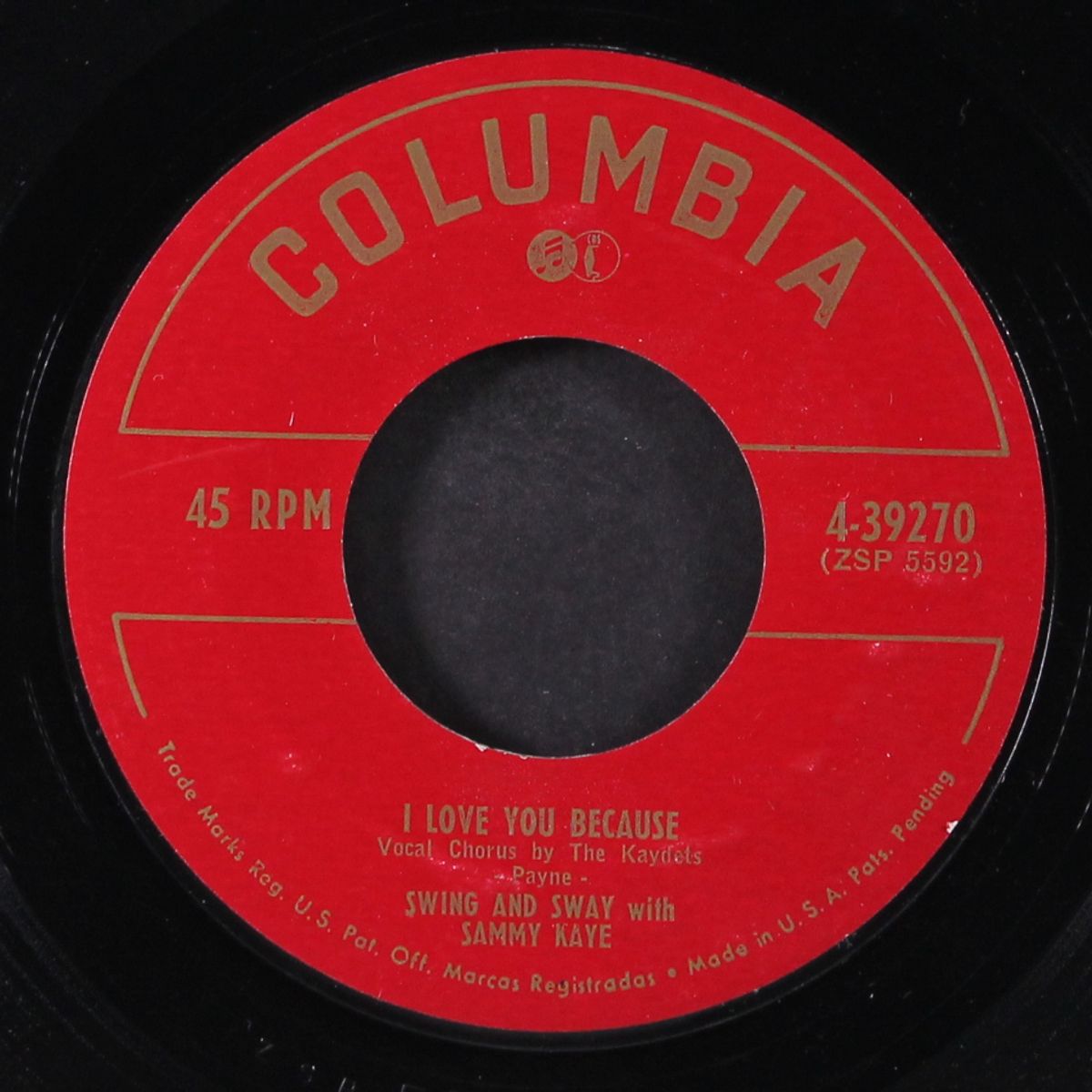 pretty little bells / i love youbecause by SAMMY KAYE