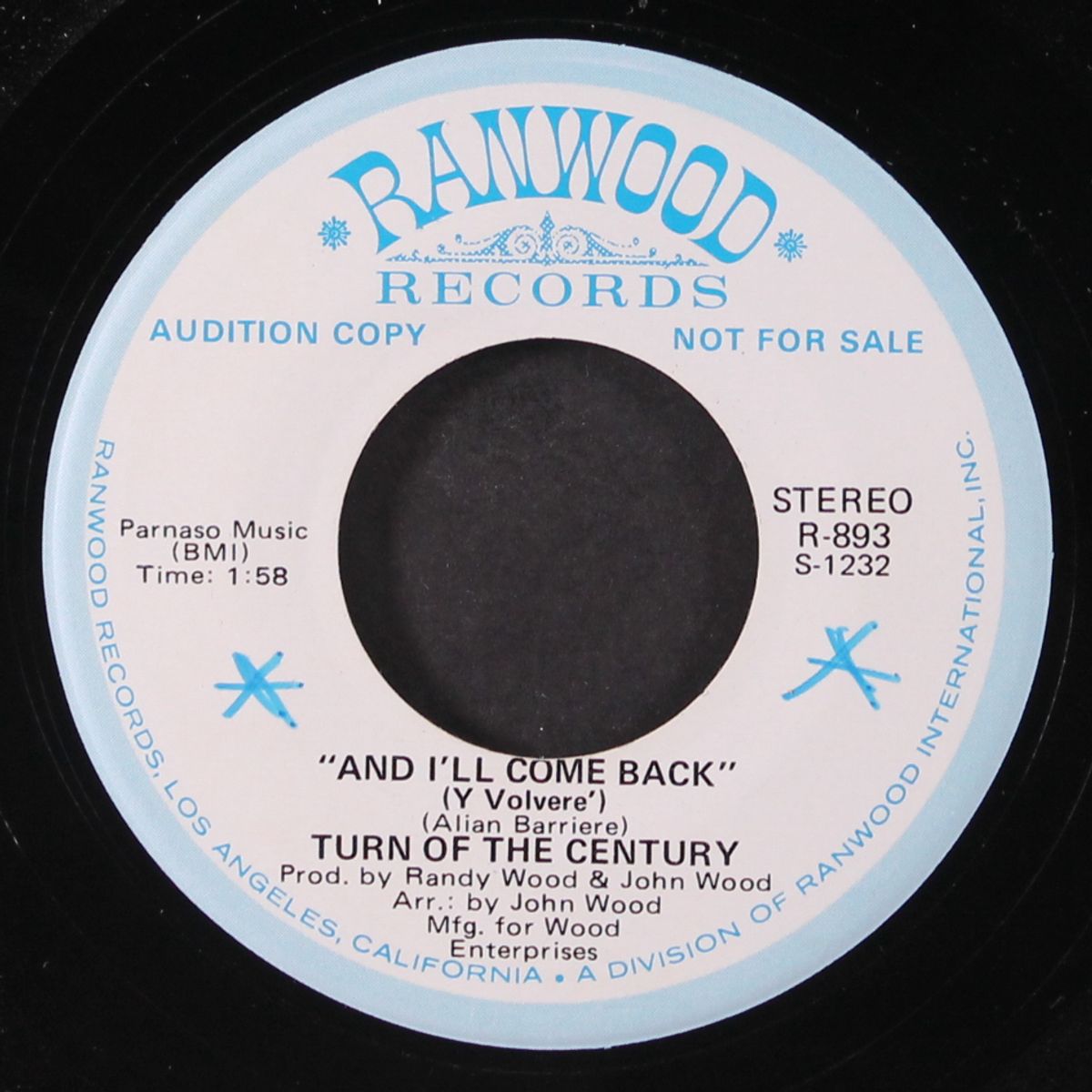 and i'll come back / she loves by TURN OF THE CENTURY