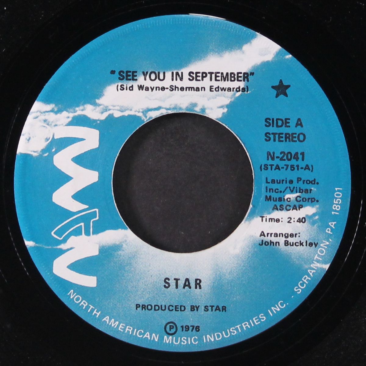 see you in september / never knew love could be so right by STAR