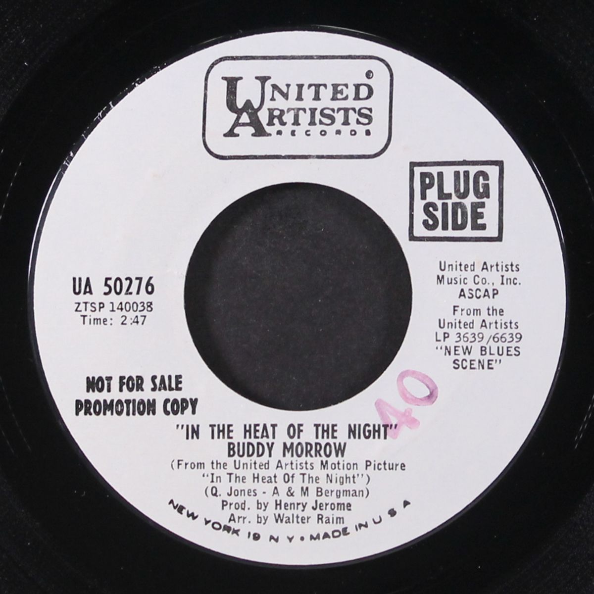 in the heat of the night / summer in the city by BUDDY MORROW