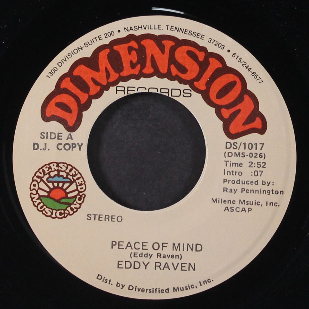peace of mind / mono by EDDY RAVEN