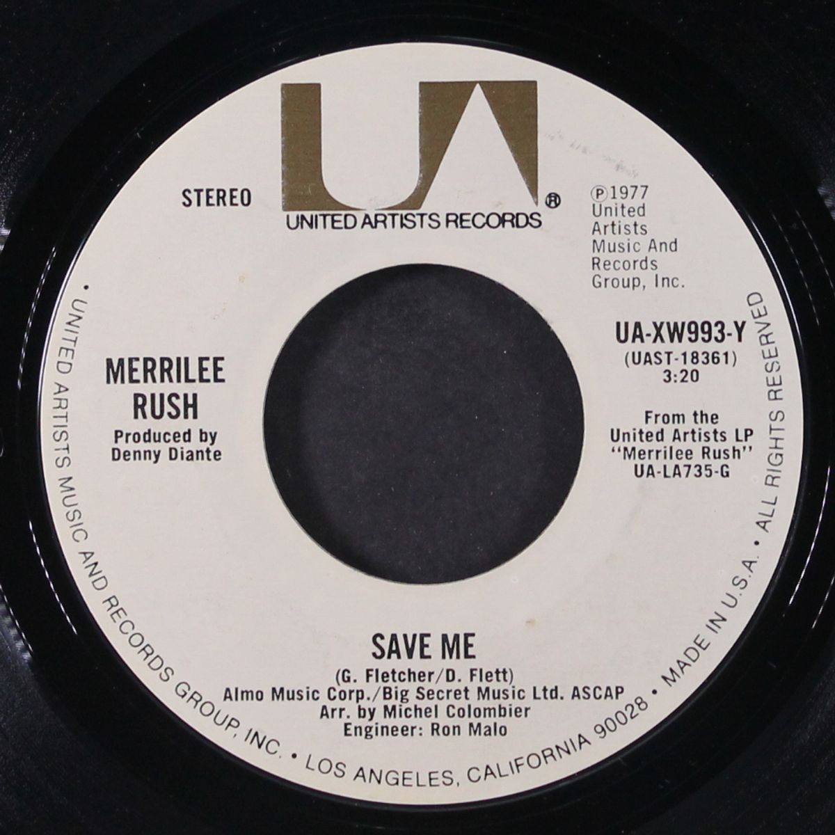 save me / easy, soft and slow by MERRILEE RUSH