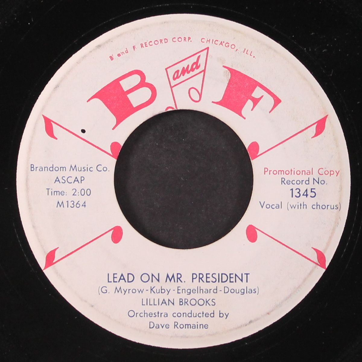 lead on mr. president / first lady of america by LILLIAN BROOKS
