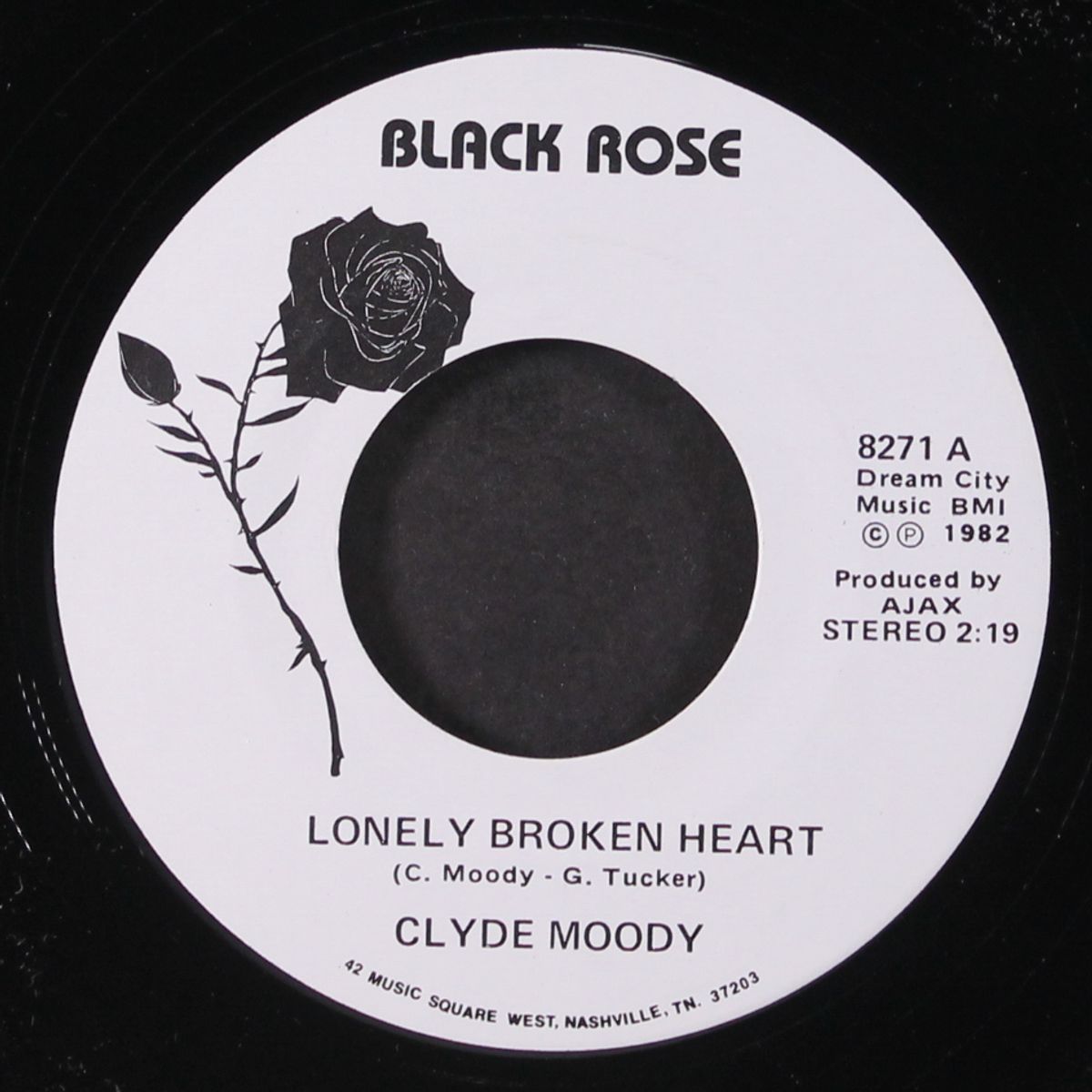 lonely broken heart / you walked away with my heart by CLYDE MOODY