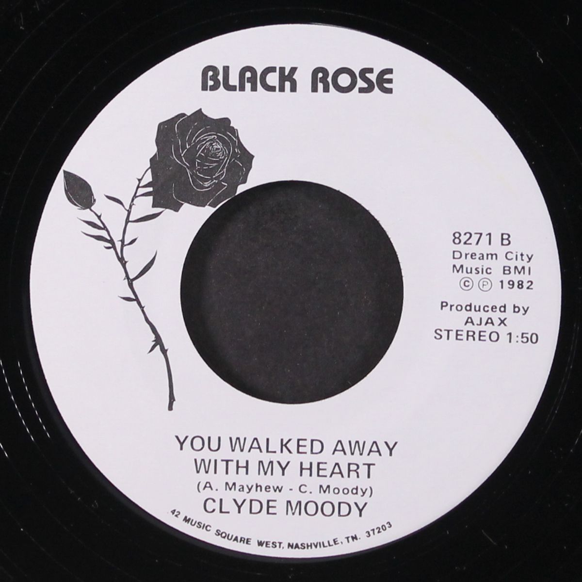lonely broken heart / you walked away with my heart by CLYDE MOODY