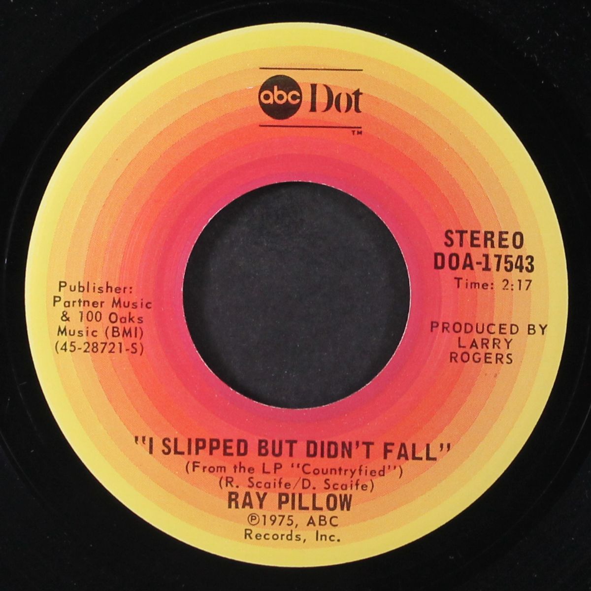simple things in life / i slipped but didn't fall by RAY PILLOW