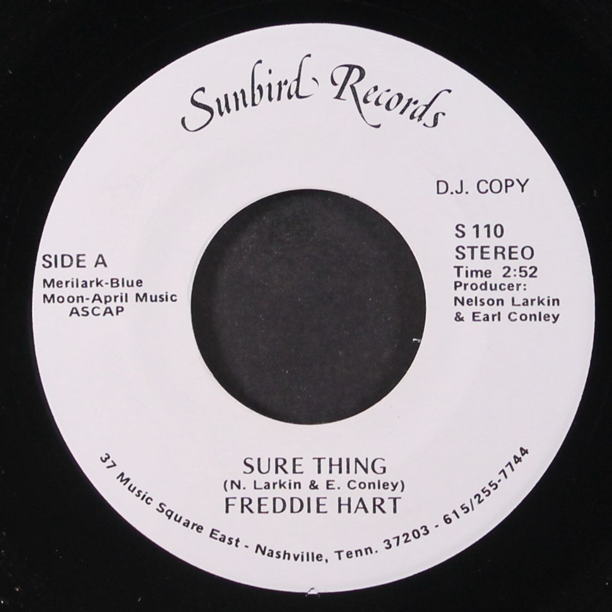 sure thing / mono by FREDDIE HART