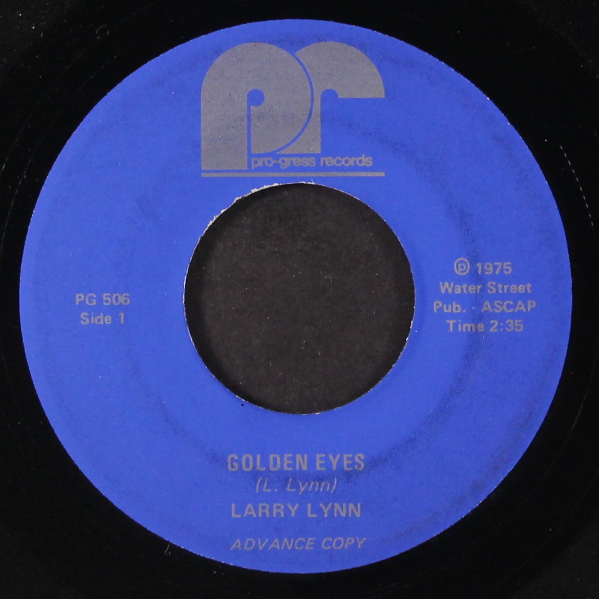 well alright / golden eyes by LARRY LYNN