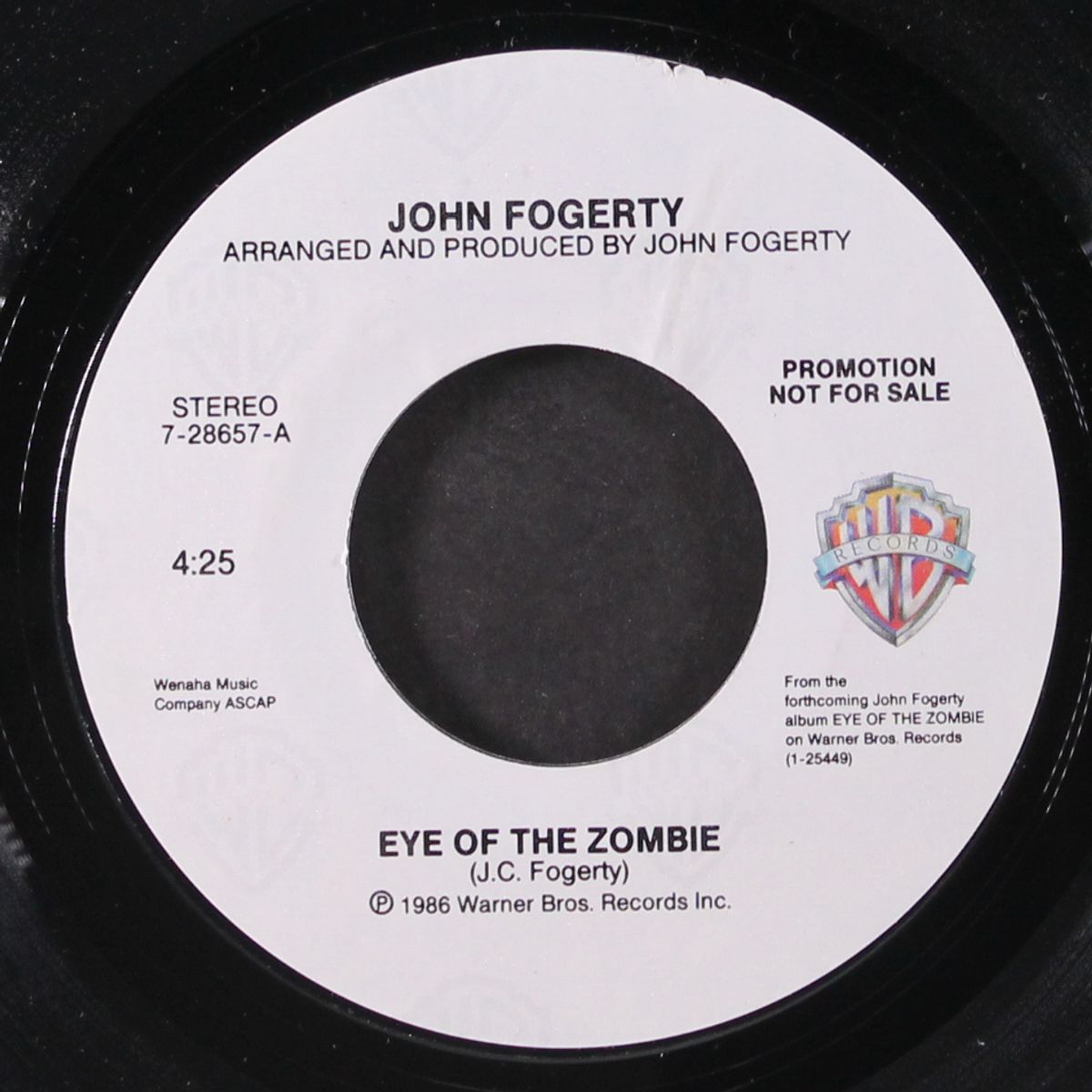 eye of the zombie / same by JOHN FOGERTY