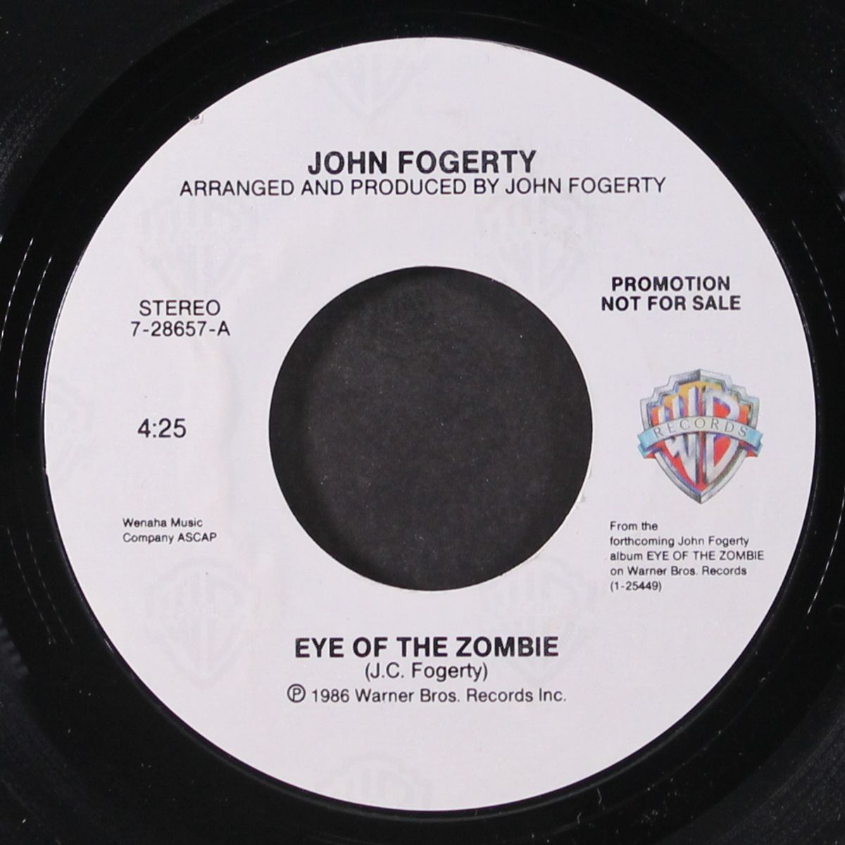 eye of the zombie / same by JOHN FOGERTY