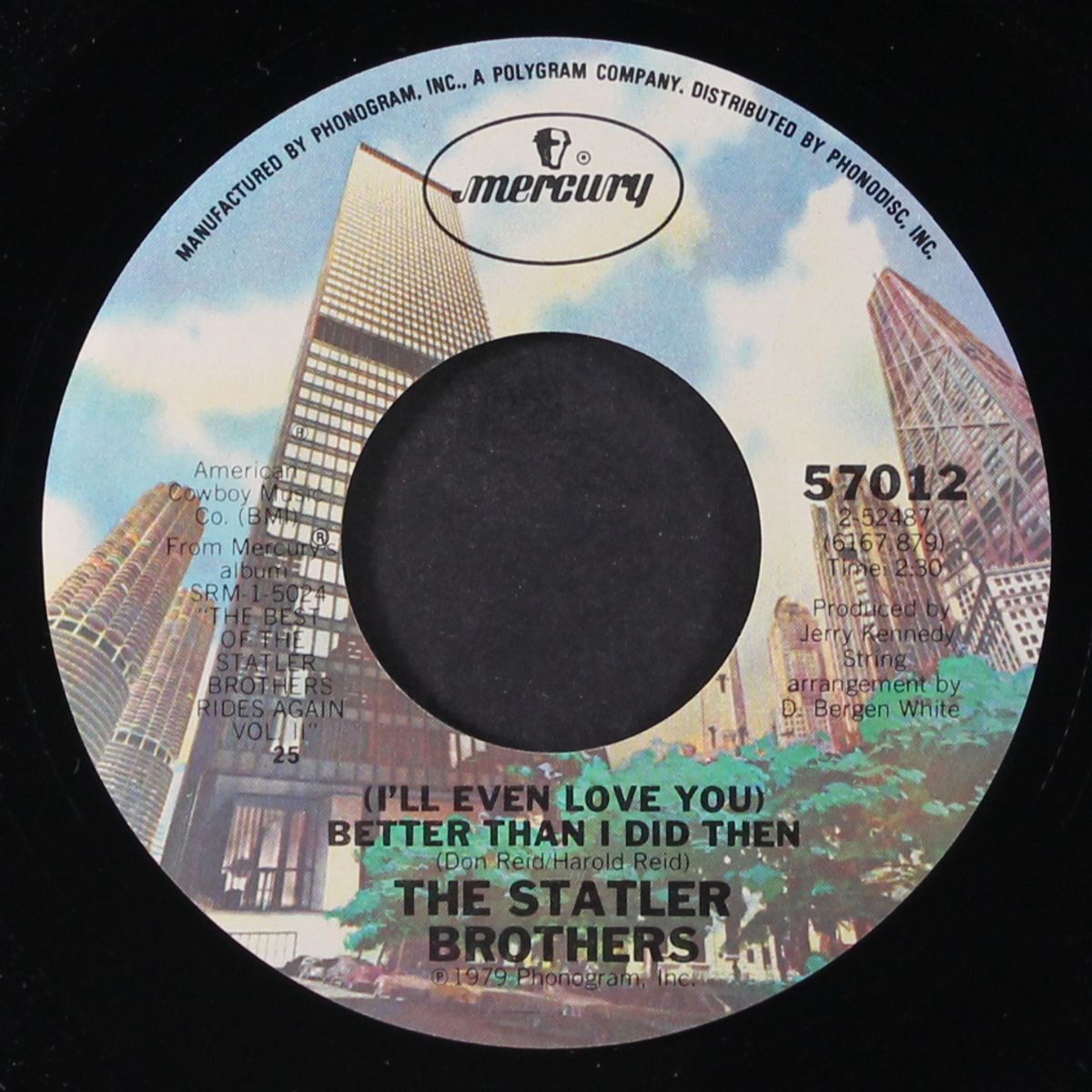 (i'll even love you better than i did then / almost in love) by STATLER BROTHERS