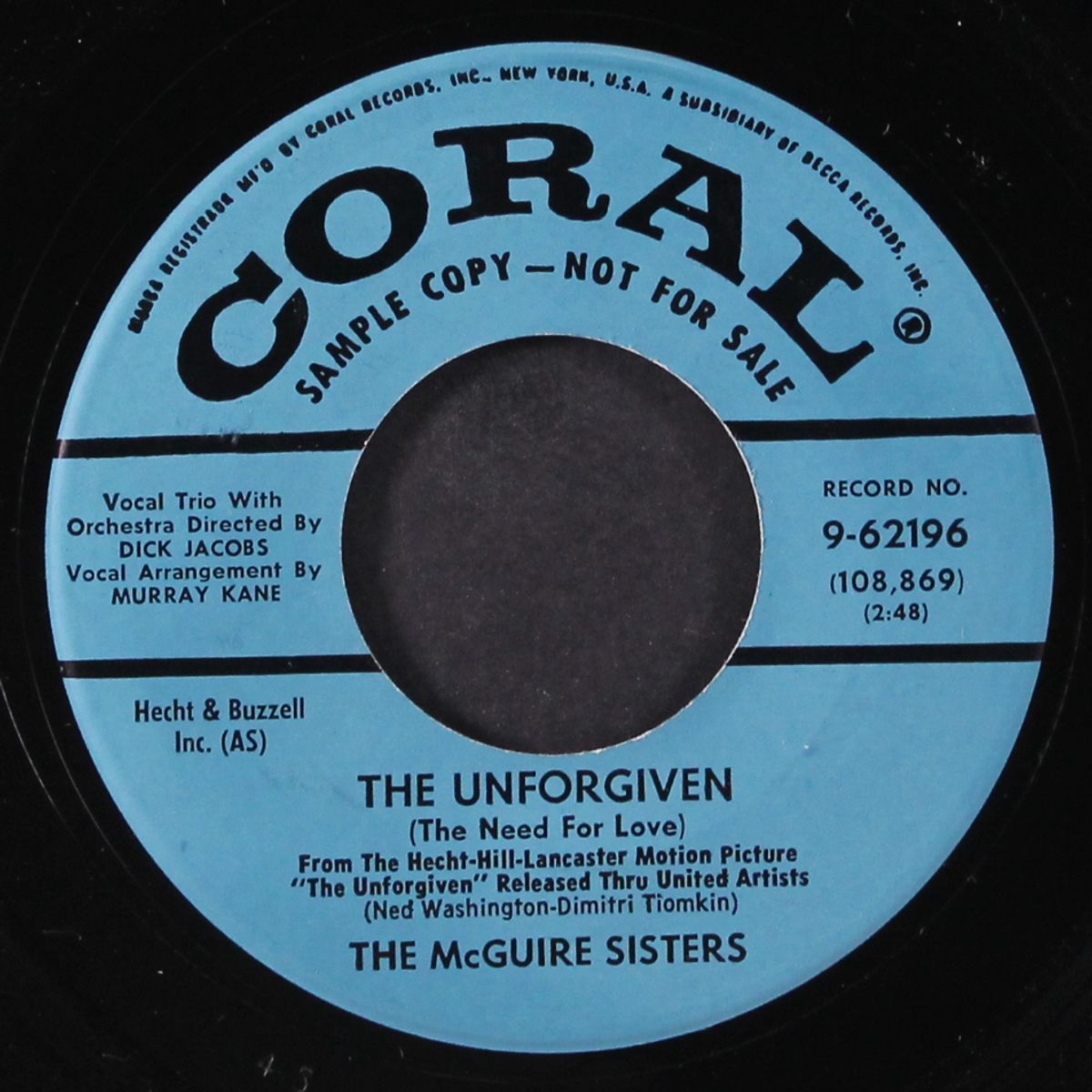 i give thanks by MCGUIRE SISTERS