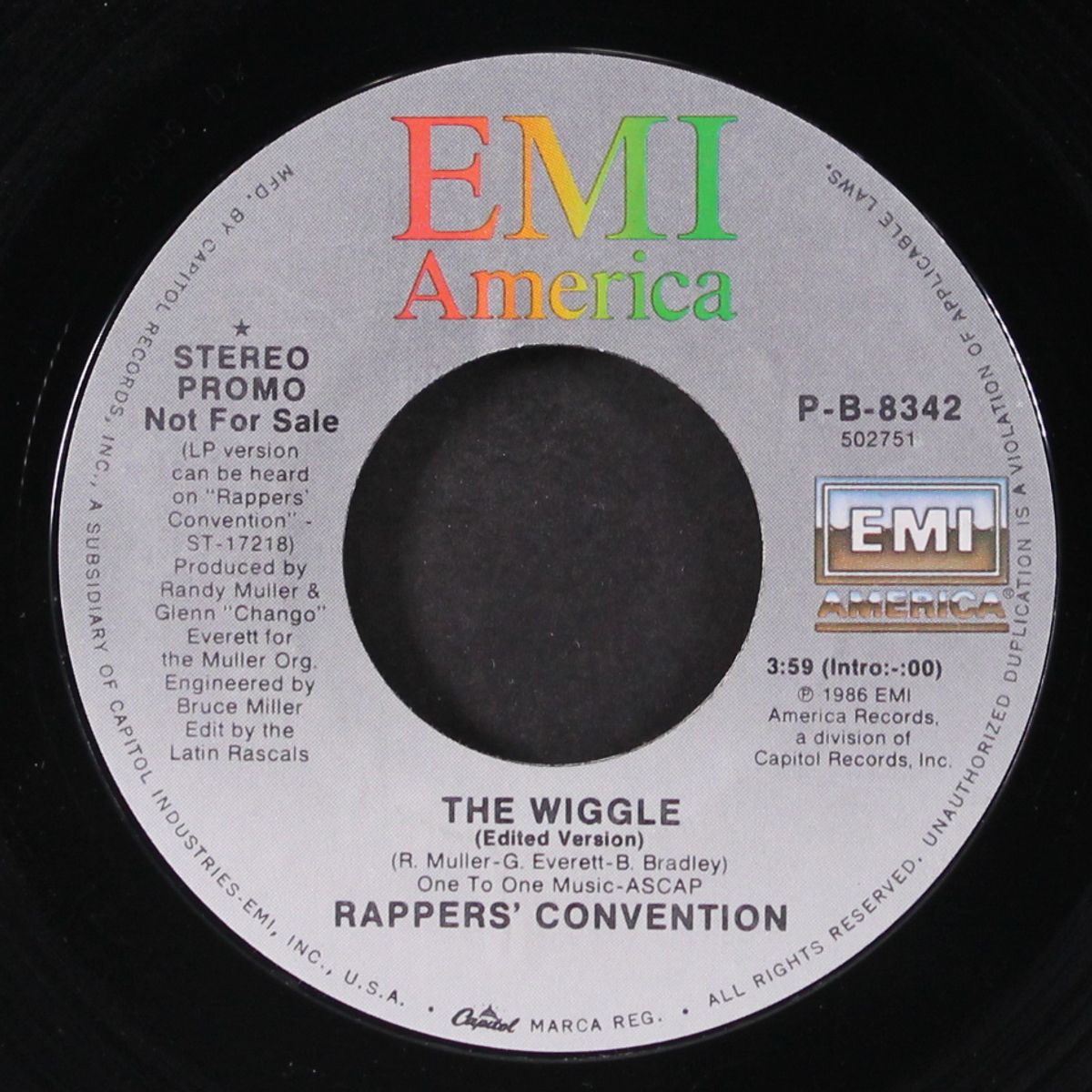 the wiggle / same by RAPPERS' CONVENTION