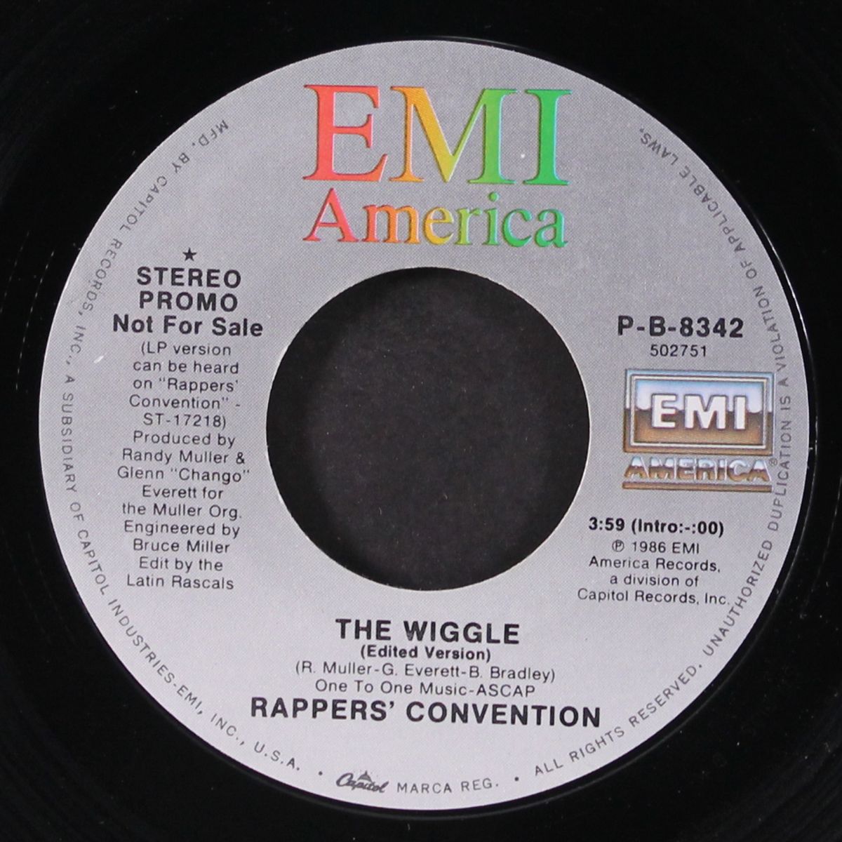 the wiggle / same by RAPPERS' CONVENTION
