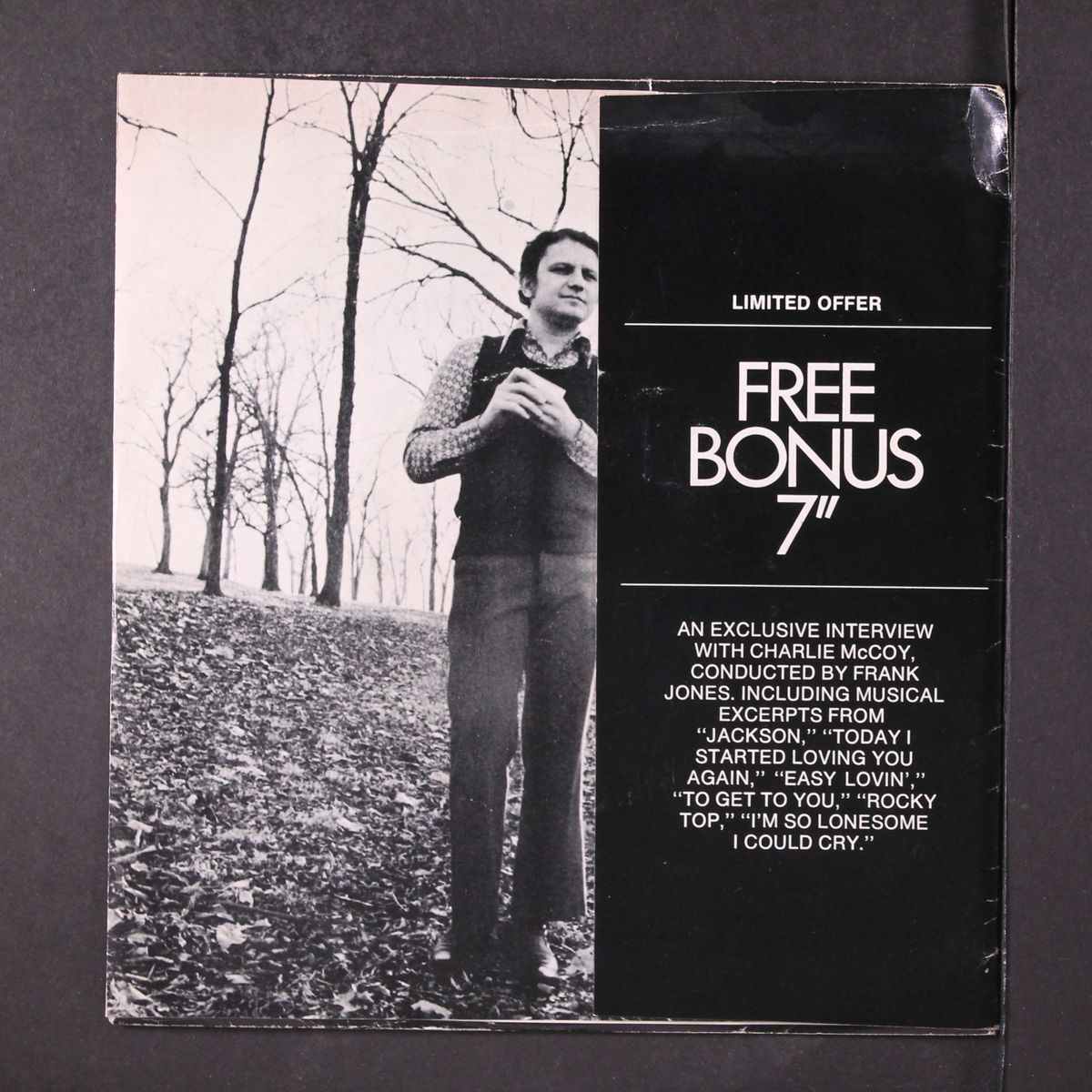 bonus record by CHARLIE MCCOY