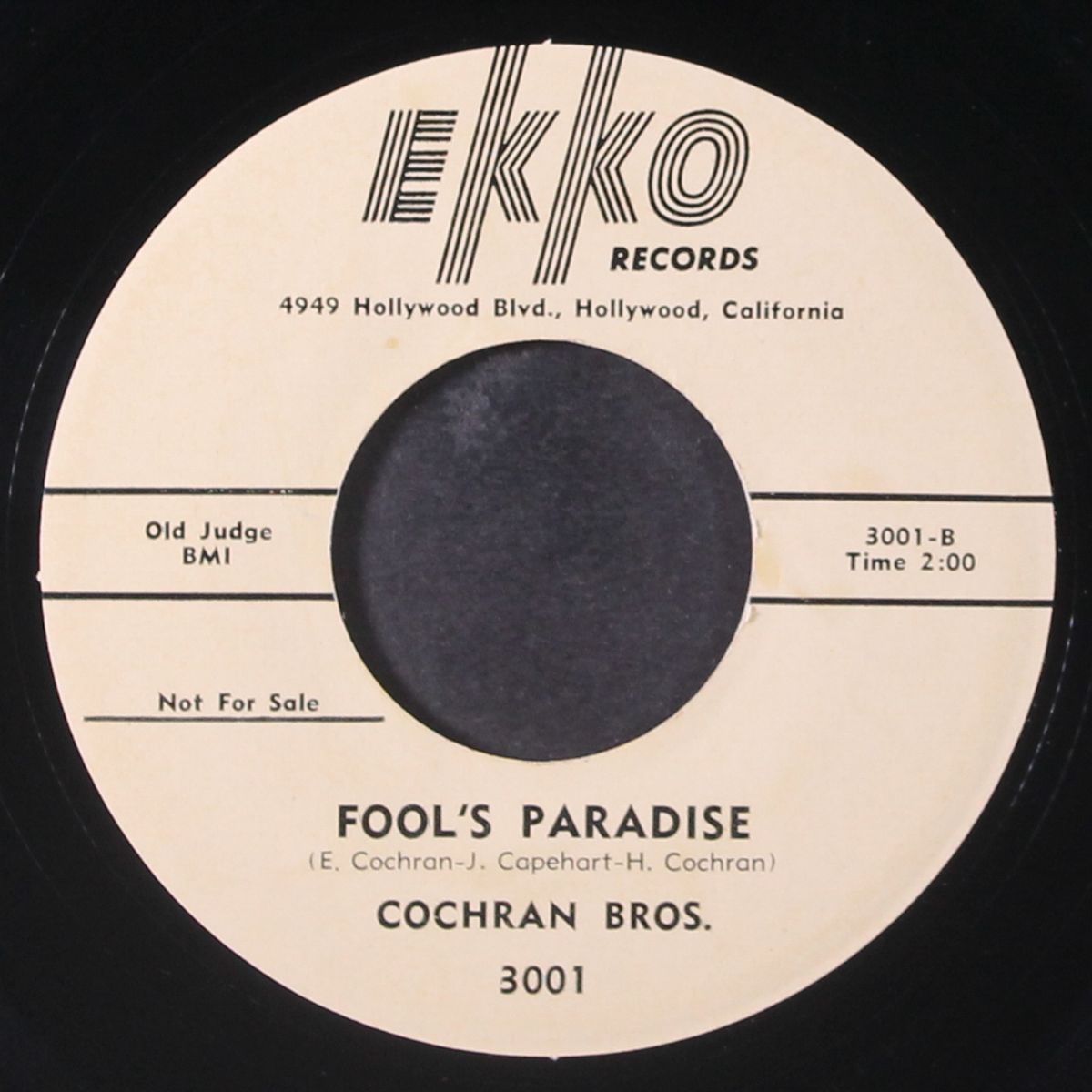 tired and sleepy / fool's paradise by COCHRAN BROTHERS