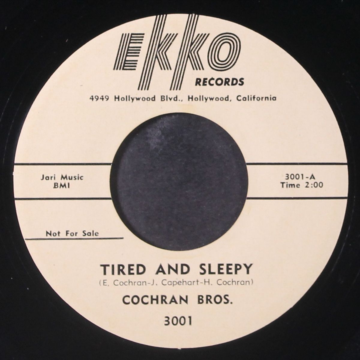 tired and sleepy / fool's paradise by COCHRAN BROTHERS
