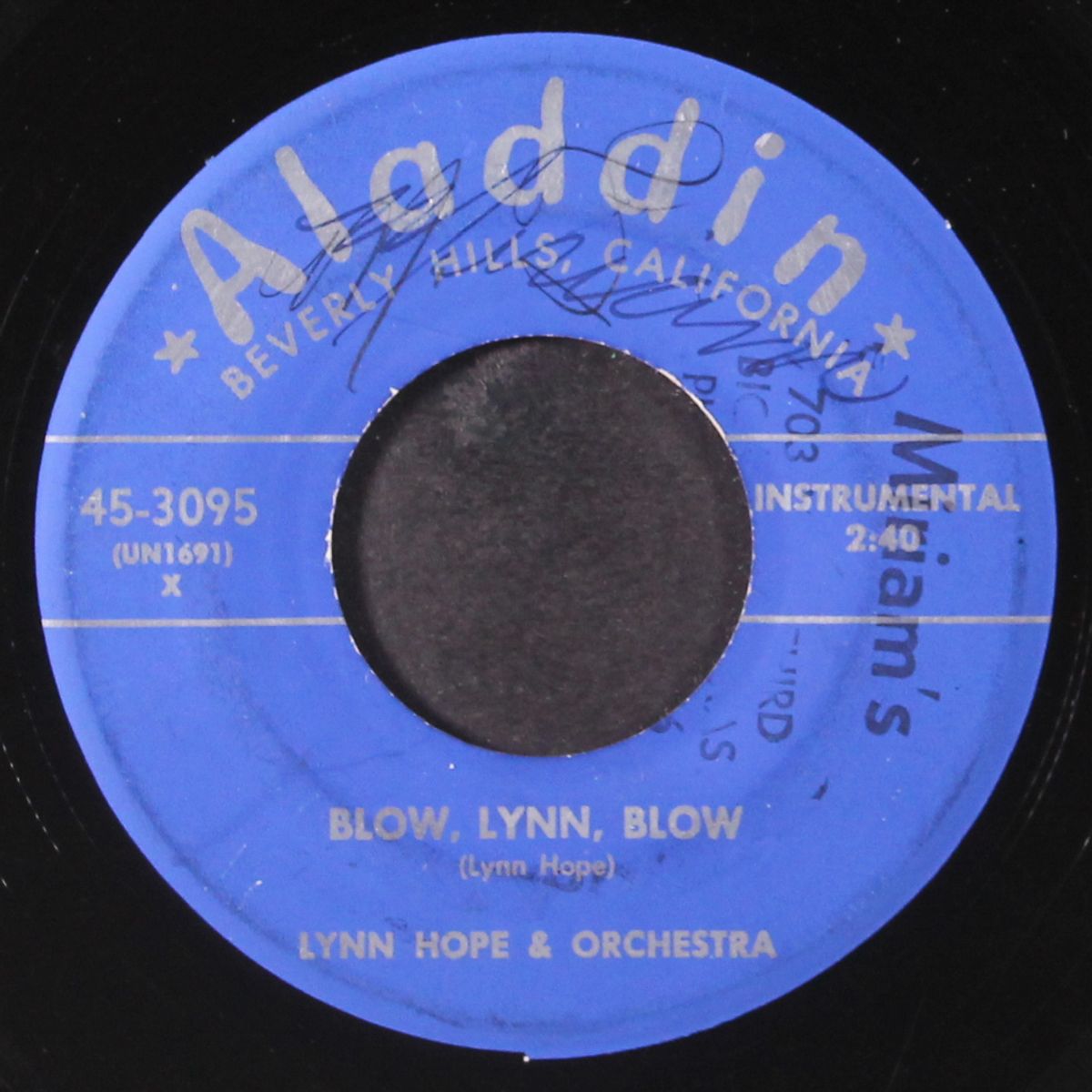 blow, lynn, blow by LYNN HOPE