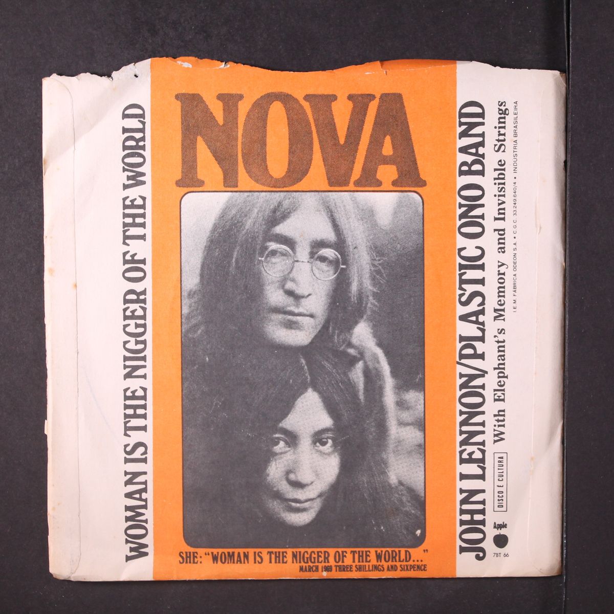 woman is the nigger of the world / sisters o sisters by JOHN LENNON & YOKO ONO