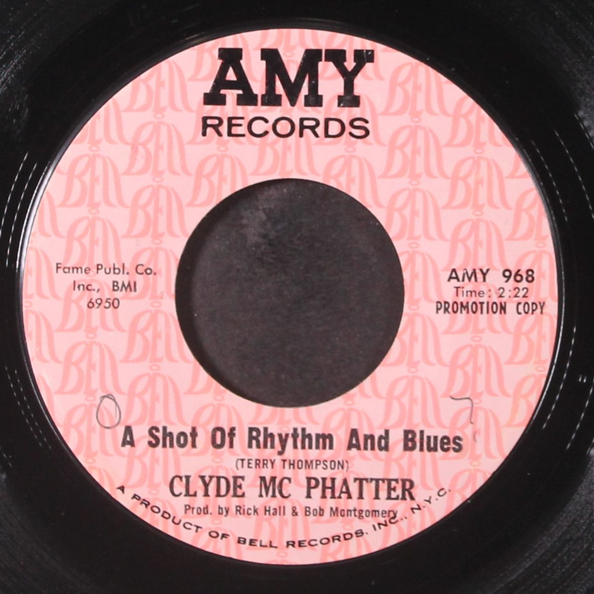 a shot of rhythm and blues / i'm not going to work today by CLYDE MCPHATTER