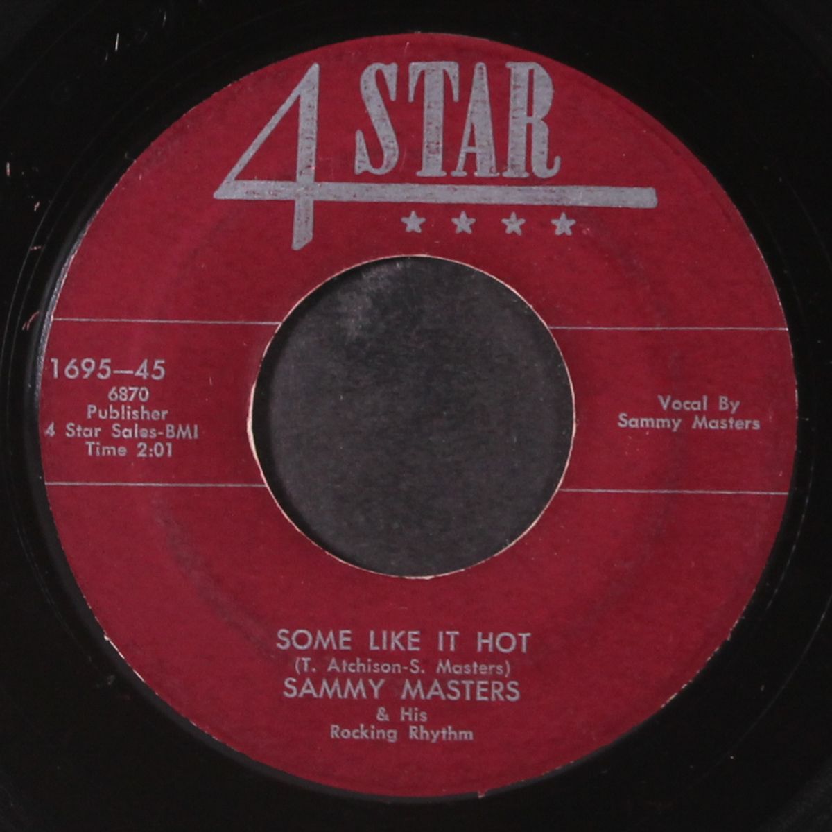 pink cadillac / some like it hot by SAMMY MASTERS