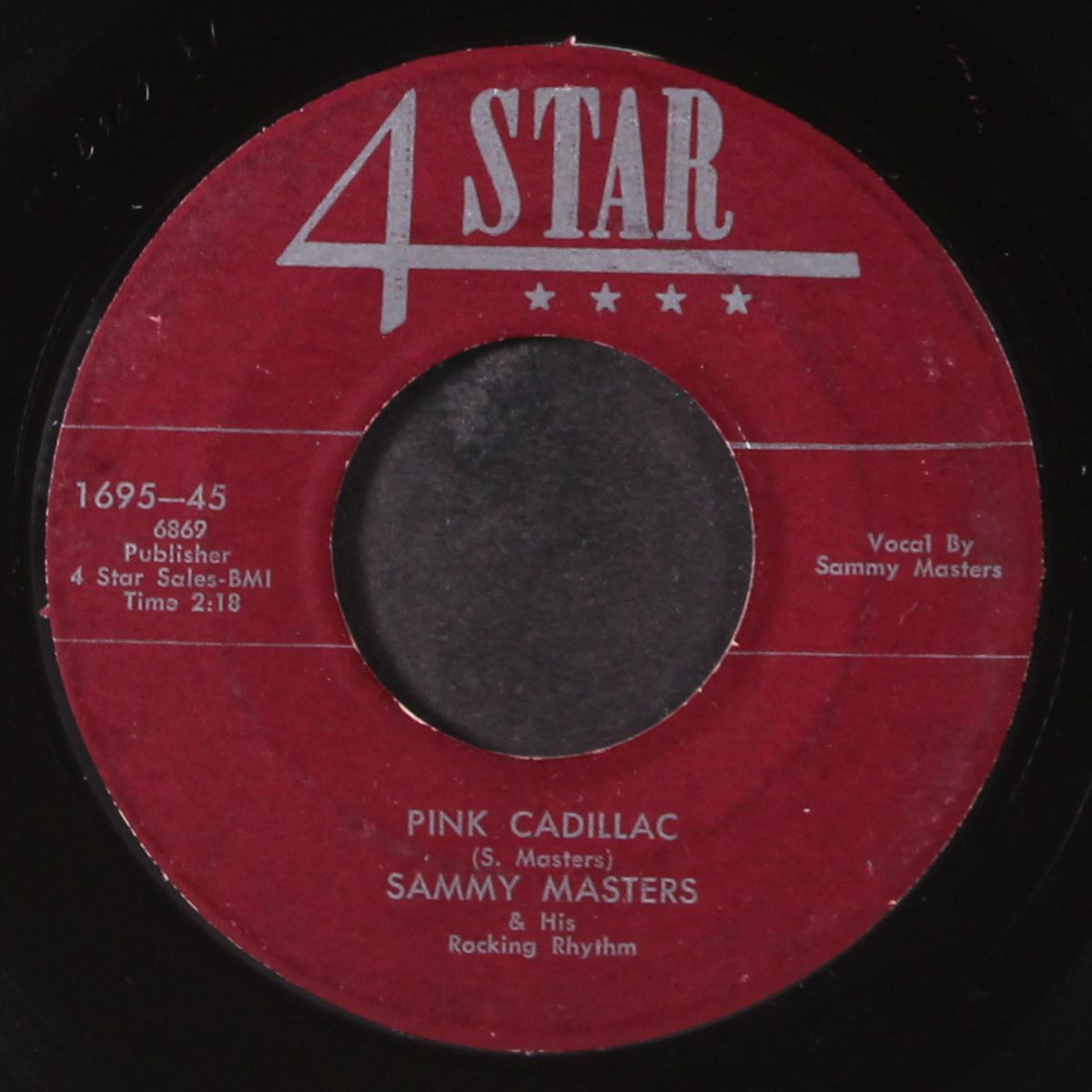 pink cadillac / some like it hot by SAMMY MASTERS