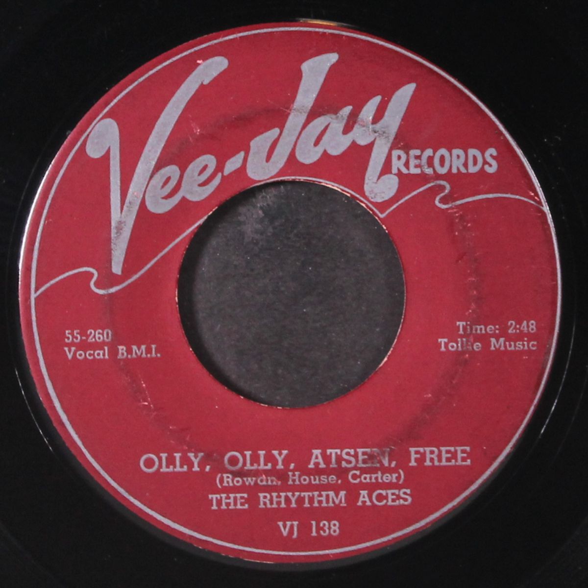 olly, olly, atsen, free / whisper to me by RHYTHM ACES