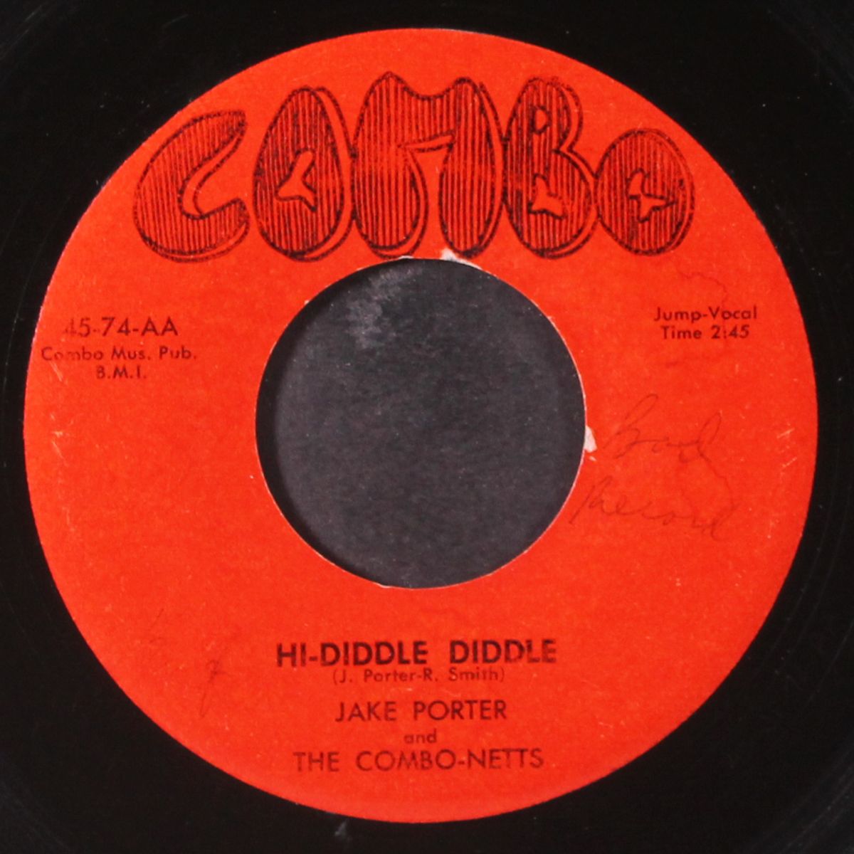 hi-diddle diddle / if i had my wish by JAKE PORTER