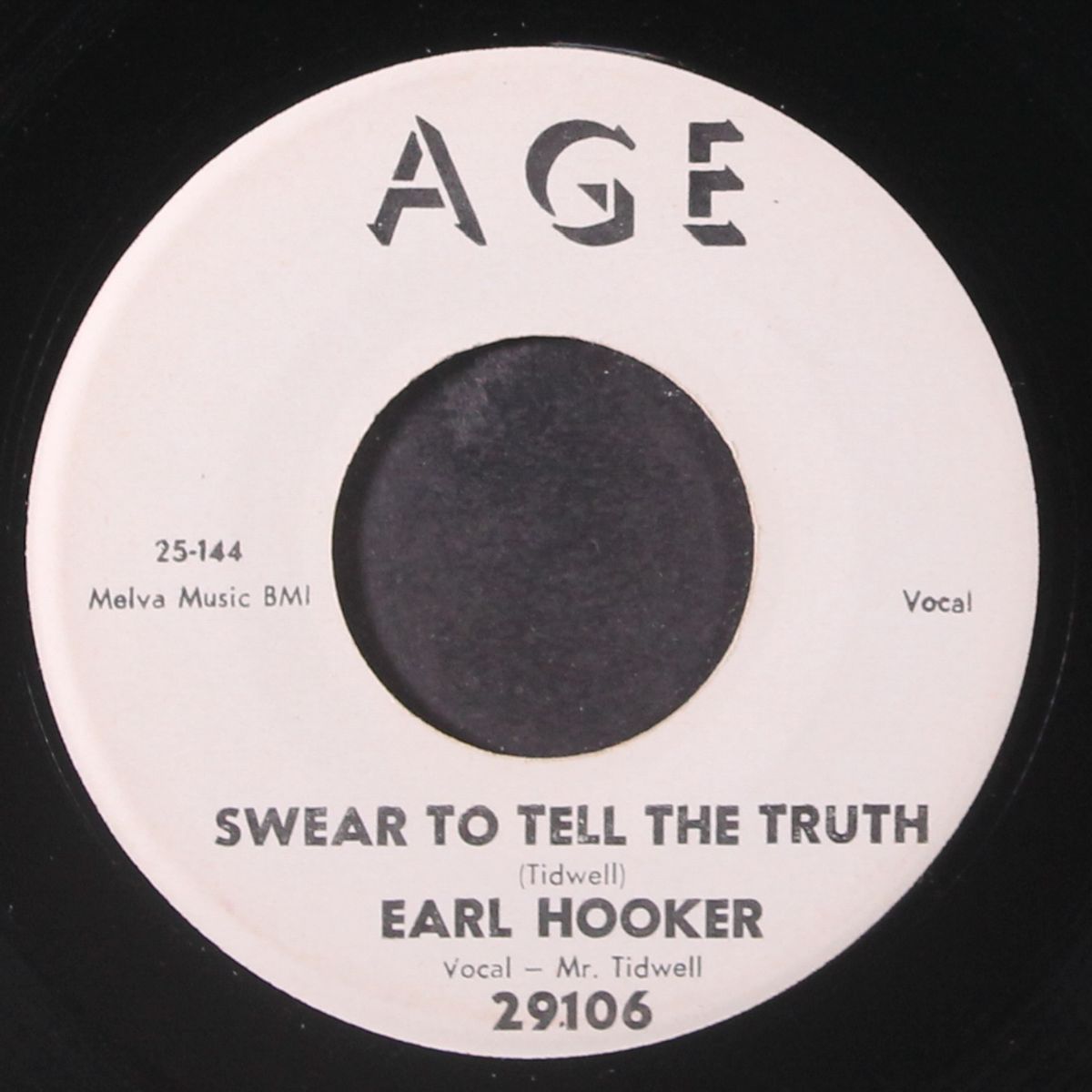 blue guitar / swear to tell the truth by EARL HOOKER