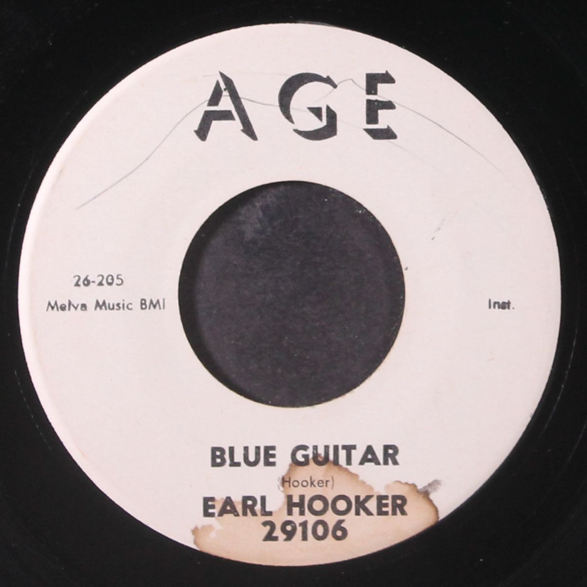 blue guitar / swear to tell the truth by EARL HOOKER