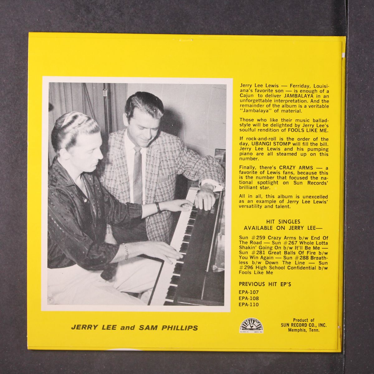 ubangi stomp by JERRY LEE LEWIS