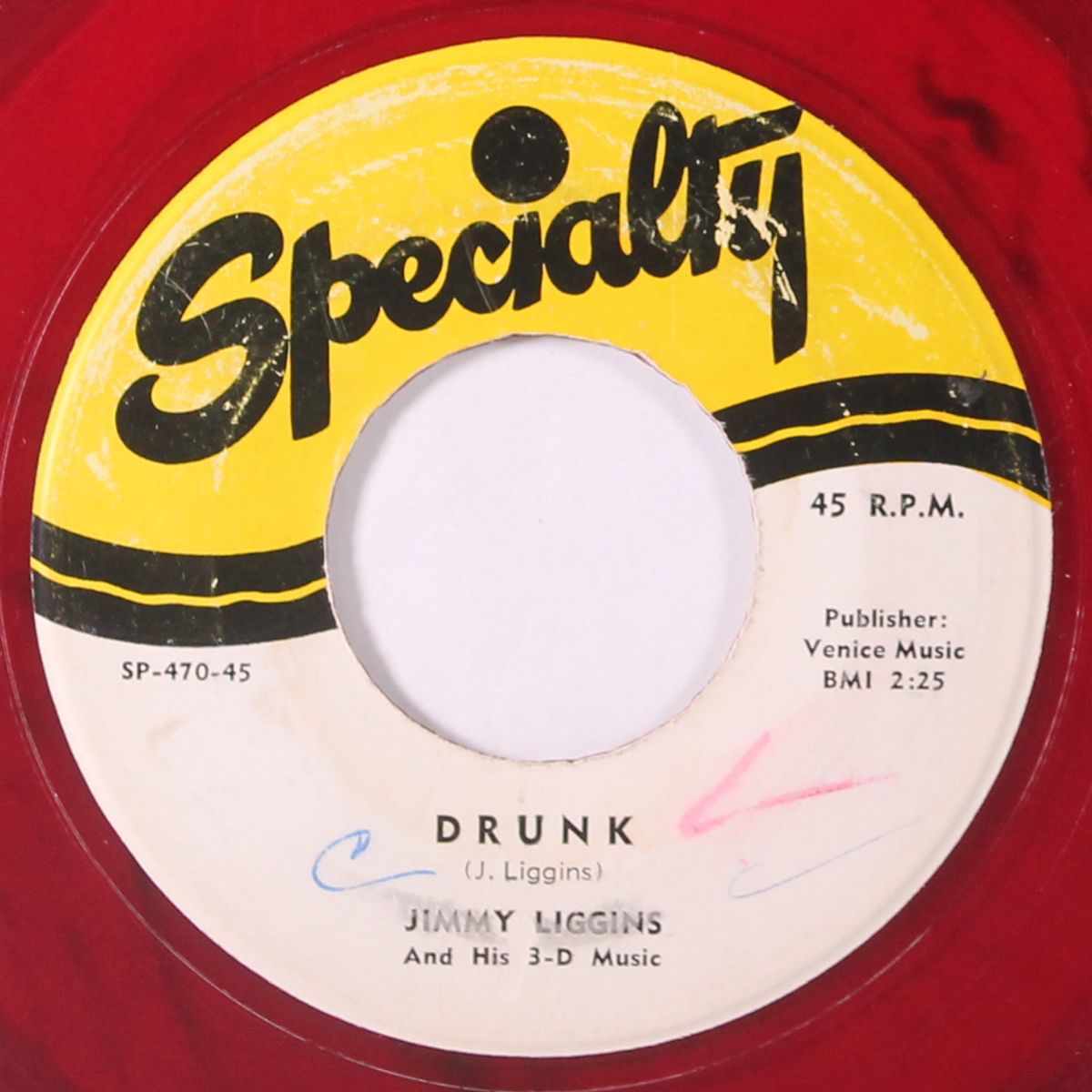 drunk / i'll never let you go by JIMMY LIGGINS